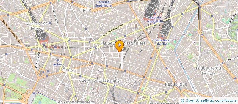 localisation de l'entreprise MADAME MONIQUE PONS  PARIS