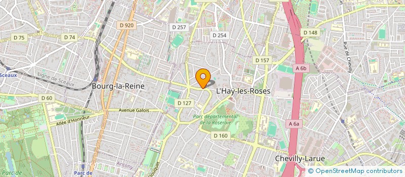 localisation de l'entreprise MADAME MONIQUE PREVOST à L'HAY-LES-ROSES