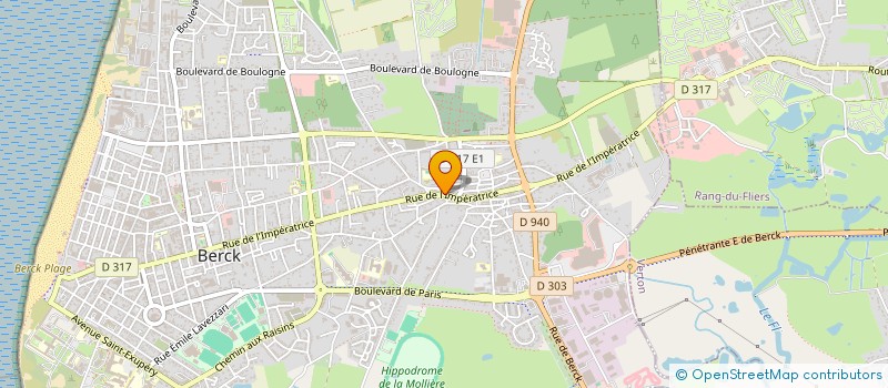 localisation de l'entreprise MADAME MONIQUE QUENU  BERCK