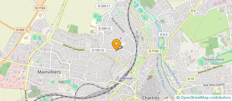 localisation de l'entreprise MADAME MONIQUE QUETRON à CHARTRES