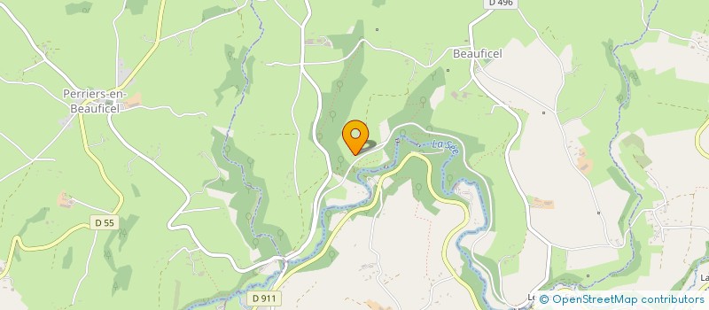 localisation de l'entreprise MADAME MONIQUE QUINETTE  BEAUFICEL