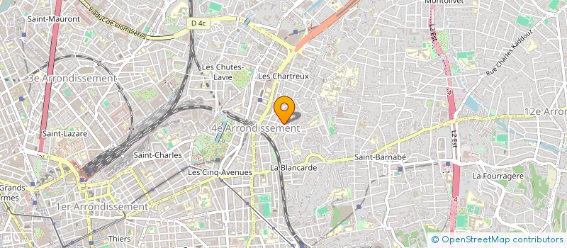 localisation de l'entreprise MADAME MONIQUE RAGOT à MARSEILLE