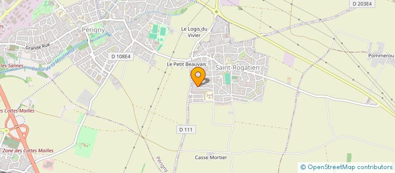 localisation de l'entreprise MADAME MONIQUE RAMBAUD à SAINT-ROGATIEN