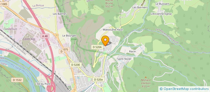 localisation de l'entreprise MADAME MONIQUE RAMON  VOREPPE