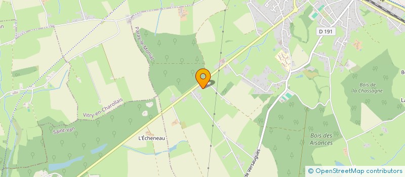 localisation de l'entreprise MADAME MONIQUE RAVE  PARAY LE MONIAL