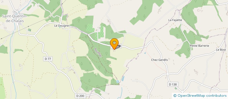 localisation de l'entreprise MADAME MONIQUE RAVET  ROUFFIAC