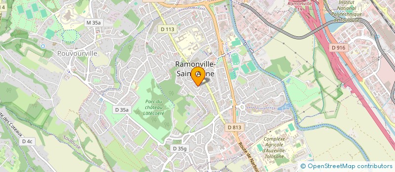 localisation de l'entreprise MADAME MONIQUE RAYMOND à RAMONVILLE-SAINT-AGNE
