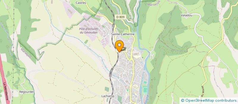 localisation de l'entreprise MADAME MONIQUE REDON  BOURGS SUR COLAGNE