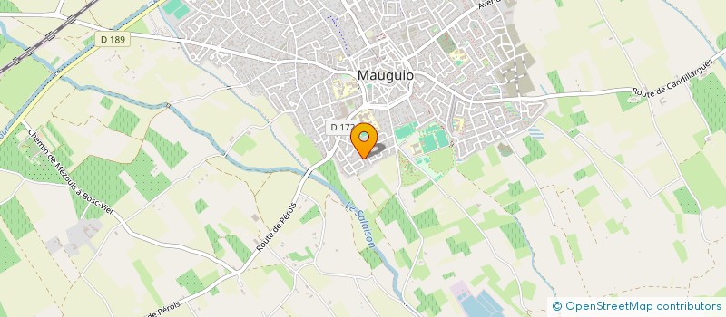 localisation de l'entreprise MADAME MONIQUE REINE MARIE BARTHELEMY  MAUGUIO