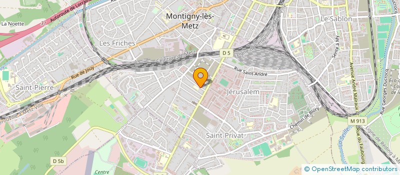 localisation de l'entreprise MADAME MONIQUE REMY à MONTIGNY-LES-METZ