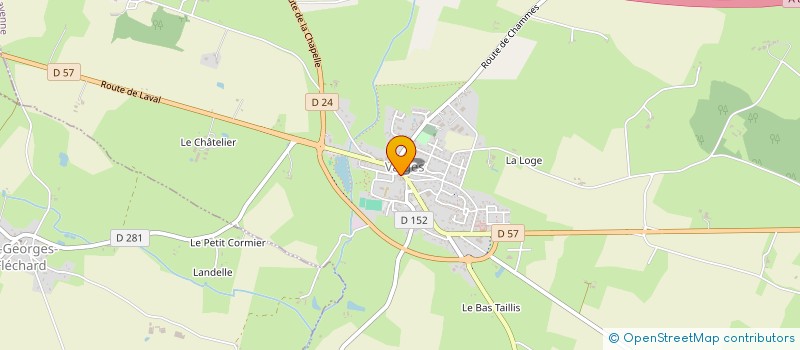 localisation de l'entreprise MADAME MONIQUE RENARD à VAIGES