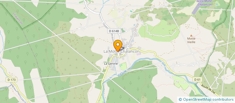 localisation de l'entreprise MADAME MONIQUE REY  LA MOTTE-CHALANCON