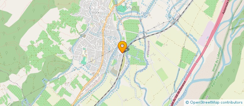 localisation de l'entreprise MADAME MONIQUE REYBAUD  VOLX