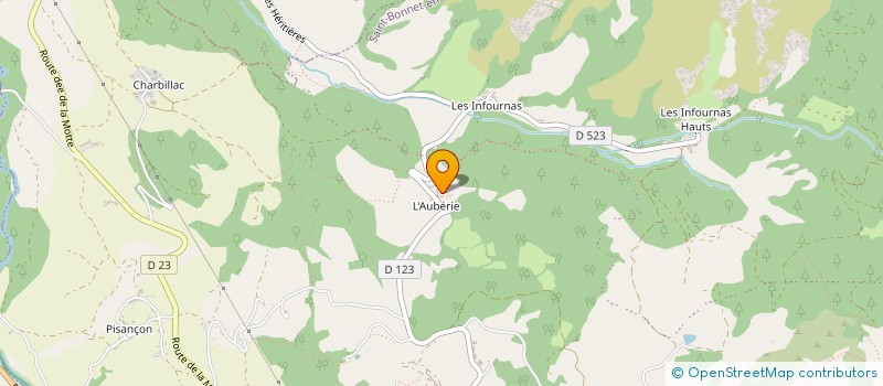 localisation de l'entreprise MADAME MONIQUE REYNIER  SAINT-BONNET-EN-CHAMPSAUR