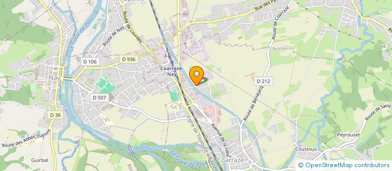 localisation de l'entreprise MADAME MONIQUE RIGAL  COARRAZE