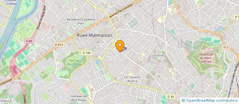 localisation de l'entreprise MADAME MONIQUE RIVOT à RUEIL-MALMAISON