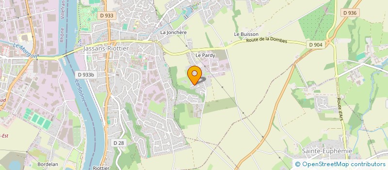 localisation de l'entreprise MADAME MONIQUE ROBELIN à FRANS