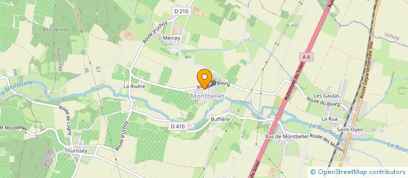 localisation de l'entreprise MADAME MONIQUE ROBIN à SAINT-GENGOUX-DE-SCISSE