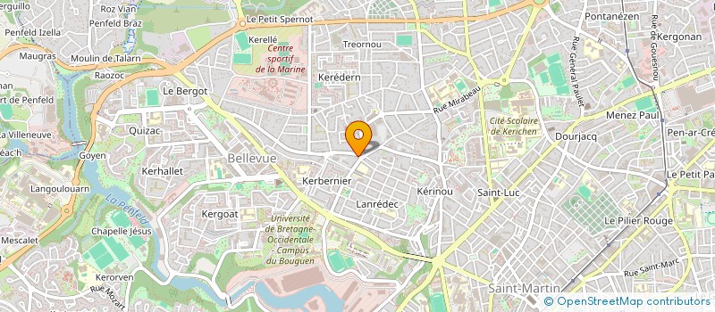 localisation de l'entreprise MADAME MONIQUE ROME à BREST