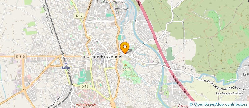 localisation de l'entreprise MADAME MONIQUE ROSSIGNOL  SALON-DE-PROVENCE