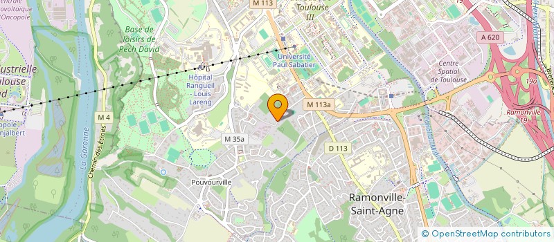 localisation de l'entreprise MADAME MONIQUE ROUAIX à TOULOUSE