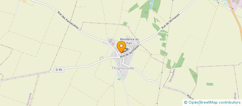 localisation de l'entreprise MADAME MONIQUE ROUDY à GUIGNEVILLE