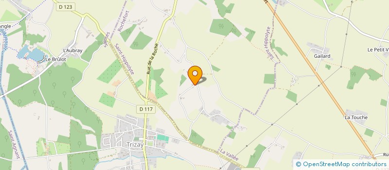 localisation de l'entreprise MADAME MONIQUE ROULIN  SAINT-HIPPOLYTE