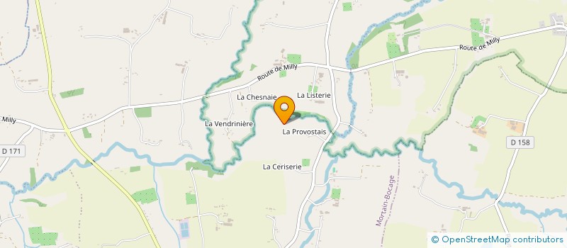 localisation de l'entreprise MADAME MONIQUE ROUSSEL  MORTAIN-BOCAGE