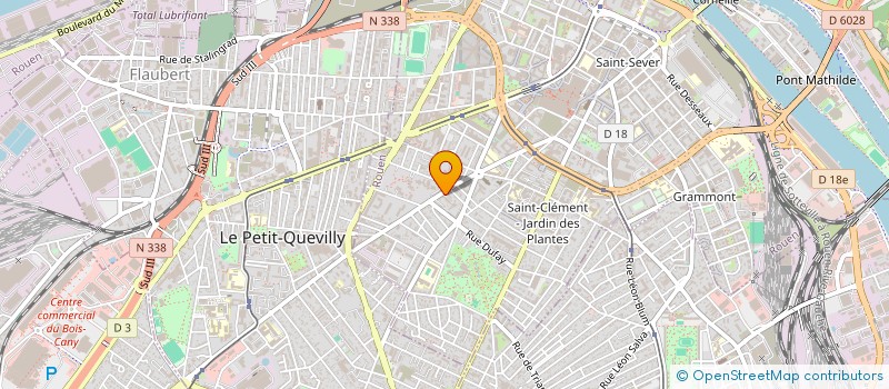 localisation de l'entreprise MADAME MONIQUE ROUTIER à ROUEN