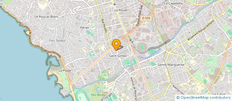 localisation de l'entreprise MADAME MONIQUE ROUX à MARSEILLE