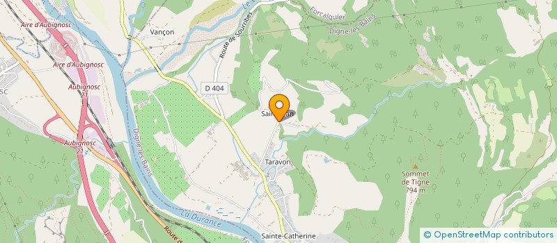 localisation de l'entreprise MADAME MONIQUE ROUX  VOLONNE