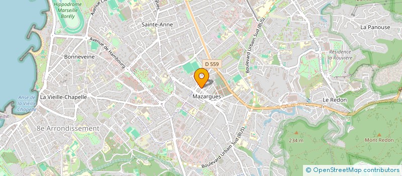 localisation de l'entreprise MADAME MONIQUE RUSSO à MARSEILLE