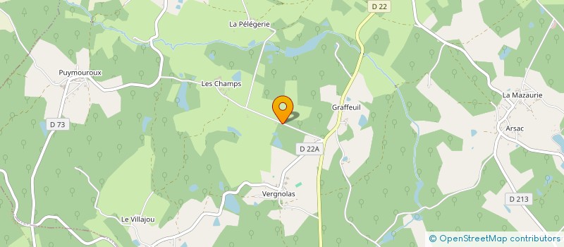 localisation de l'entreprise MADAME MONIQUE SAINTOT à CUSSAC