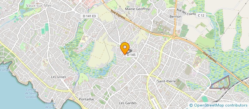 localisation de l'entreprise MADAME MONIQUE SALLES  ROYAN