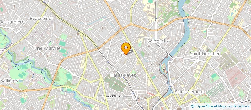 localisation de l'entreprise MADAME MONIQUE SALOME à NANTES