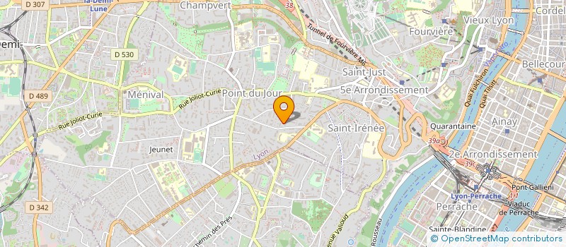 localisation de l'entreprise MADAME MONIQUE SAMBARDIER  LYON