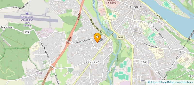 localisation de l'entreprise MADAME MONIQUE SAMSON  SAUMUR