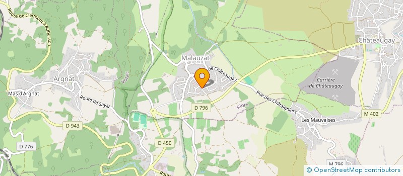 localisation de l'entreprise MADAME MONIQUE SANFINS  MALAUZAT