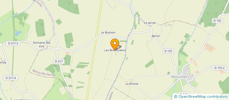 localisation de l'entreprise MADAME MONIQUE SANGLEBOEUF à BOISSY-LES-PERCHE