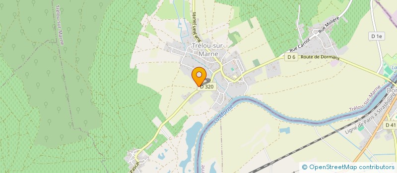 localisation de l'entreprise MADAME MONIQUE SARAZIN à TRELOU-SUR-MARNE