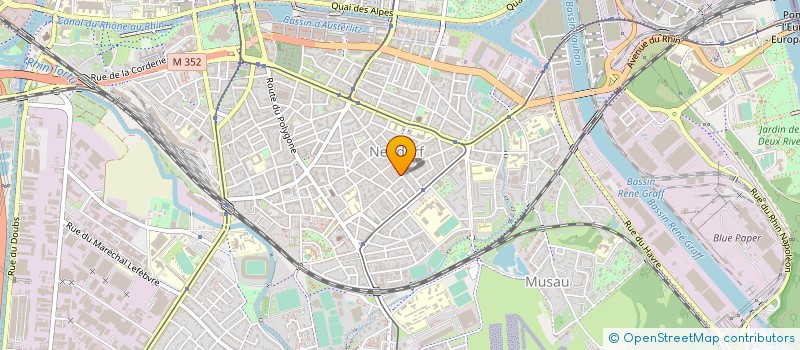 localisation de l'entreprise MADAME MONIQUE SAUER à STRASBOURG