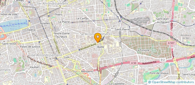 localisation de l'entreprise MADAME MONIQUE SCARAFFIA à MARSEILLE