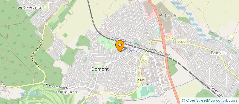 localisation de l'entreprise MADAME MONIQUE SCHEIDEGGER  DOMONT