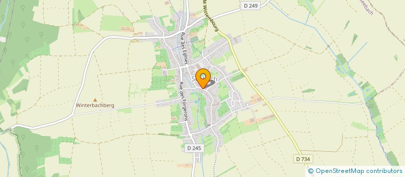 localisation de l'entreprise MADAME MONIQUE SCHELL  SEEBACH