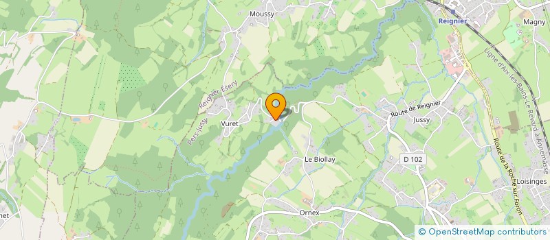 localisation de l'entreprise MADAME MONIQUE SCHMAUS à PERS-JUSSY