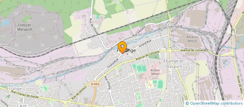 localisation de l'entreprise MADAME MONIQUE SCHMIT  FLORANGE