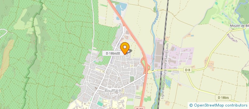 localisation de l'entreprise MADAME MONIQUE SCHMITT  ROUFFACH