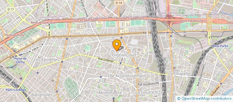 localisation de l'entreprise MADAME MONIQUE SEBAN à PARIS