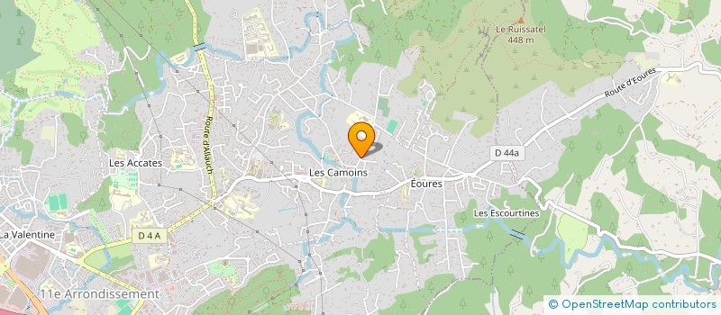 localisation de l'entreprise MADAME MONIQUE SEBBEN à MARSEILLE 11EME