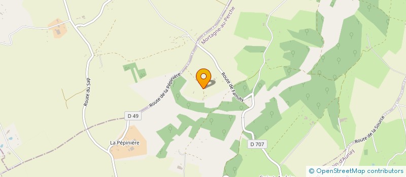 localisation de l'entreprise MADAME MONIQUE SEBIRE à SAINT AUBIN DE BONNEVAL
